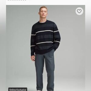 NWT Lululemon- Mens Relaxed Fit knit Sweater - Size Large